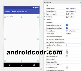 LInear Layout in android